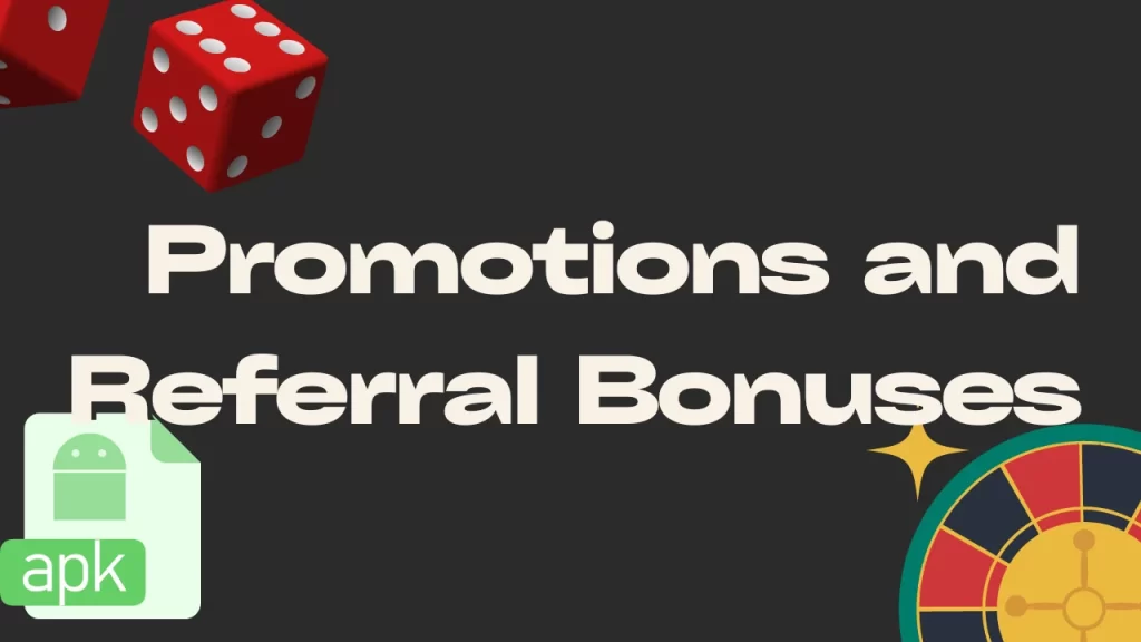 illustration text 'promotions and referral bonuses'