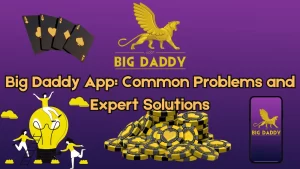 illustration text 'big daddy app: common problem expert solution'