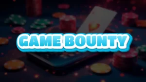 illustration text 'game bounty'